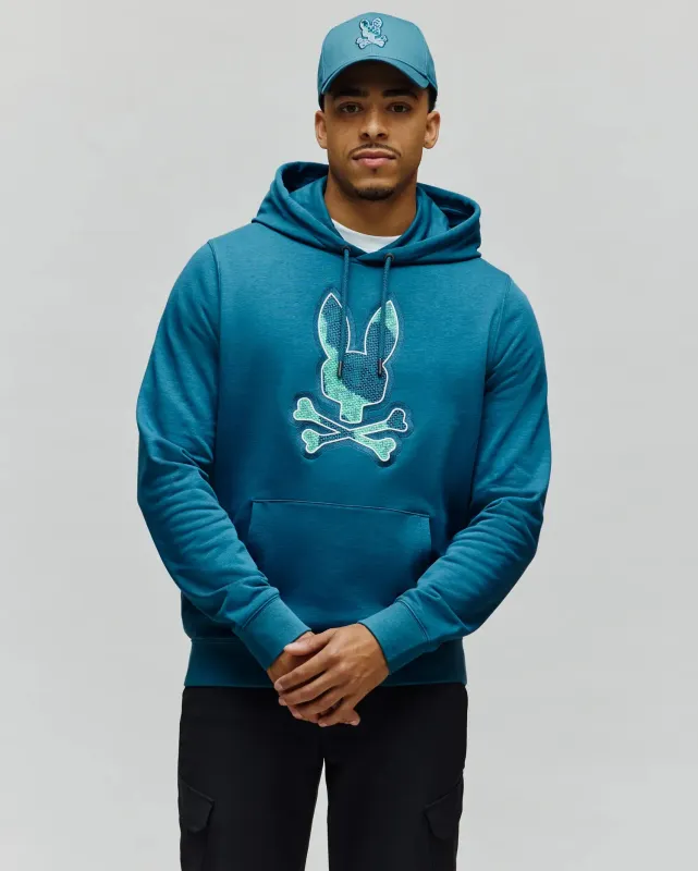 MENS OLIVIER EMBROIDERED HOODIE - MT0500141 sold by Psycho Bunny