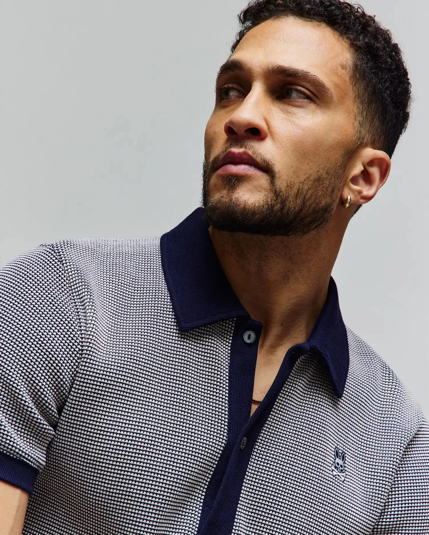 MENS MAXTON WAFFLE SHIRT - MT0300165 sold by Psycho Bunny product image thumbnail 2