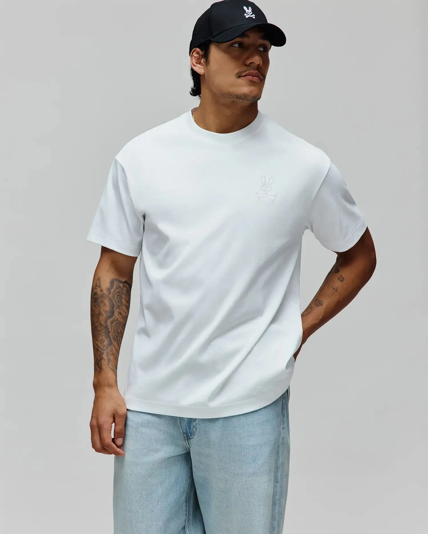 MENS OSCAR OVERSIZED TEE - MT0200217 sold by Psycho Bunny product image thumbnail 3