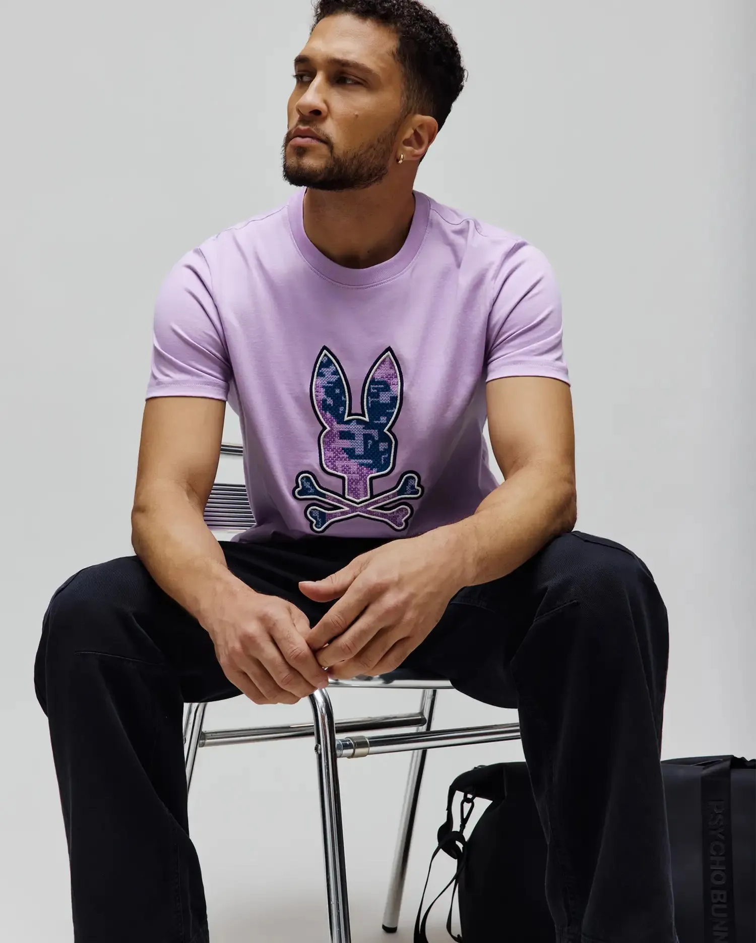 MENS OLIVIER GRAPHIC TEE - MT0200200 sold by Psycho Bunny product image thumbnail 4