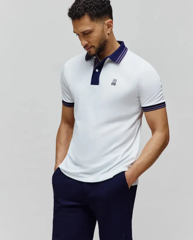 MENS KENYON PIQUE POLO - MT0100214 sold by Psycho Bunny