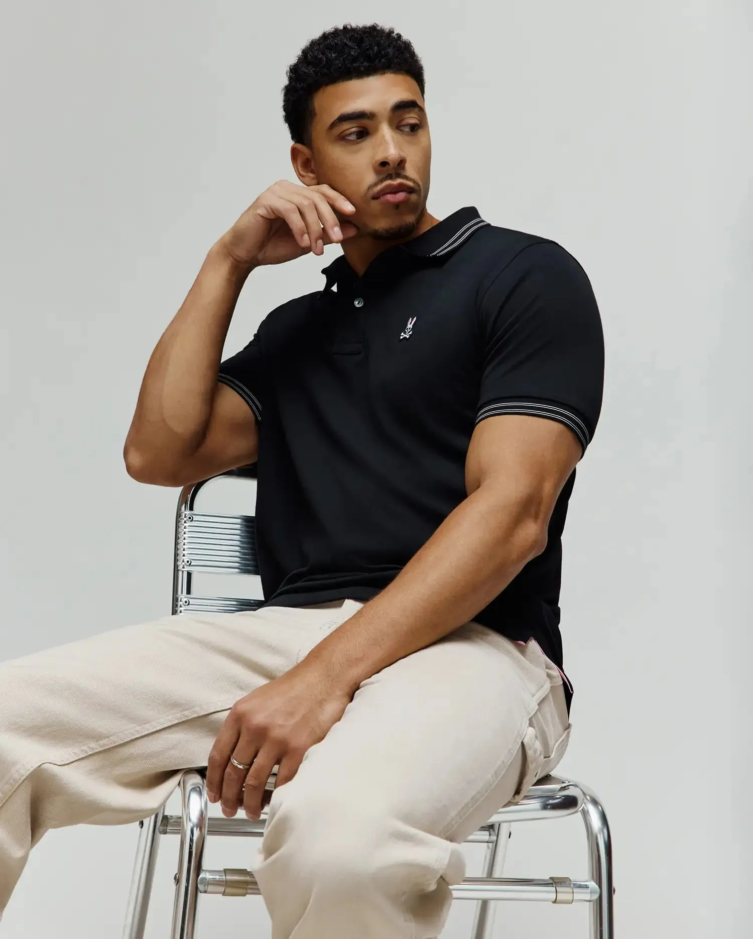 MENS KENYON PIQUE POLO - MT0100214 sold by Psycho Bunny product image thumbnail 3