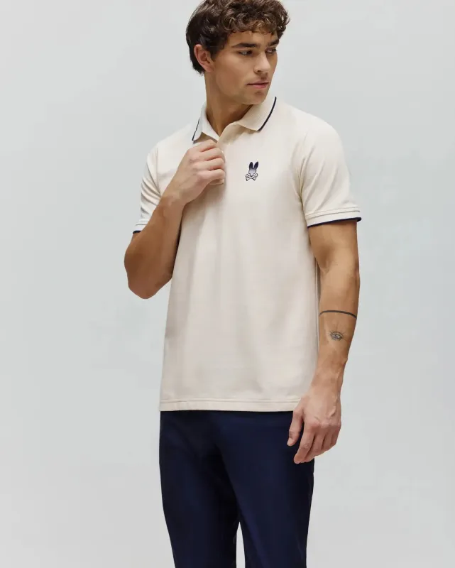 MENS ARAM PIQUE POLO - MT0100136 sold by Psycho Bunny