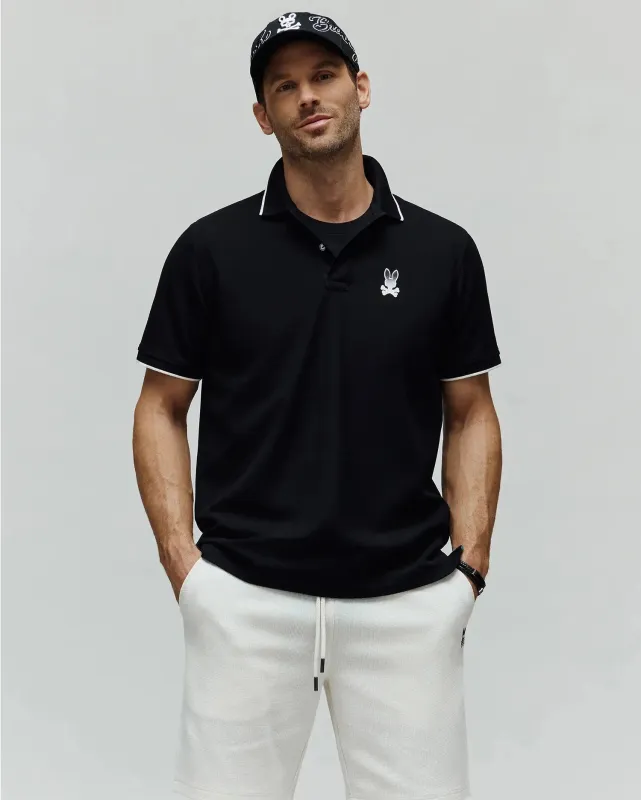 MENS ARAM PIQUE POLO - MT0100136 sold by Psycho Bunny