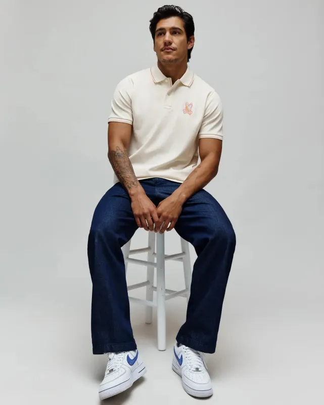 MENS OLIVIER PIQUE POLO - MT0100119 sold by Psycho Bunny