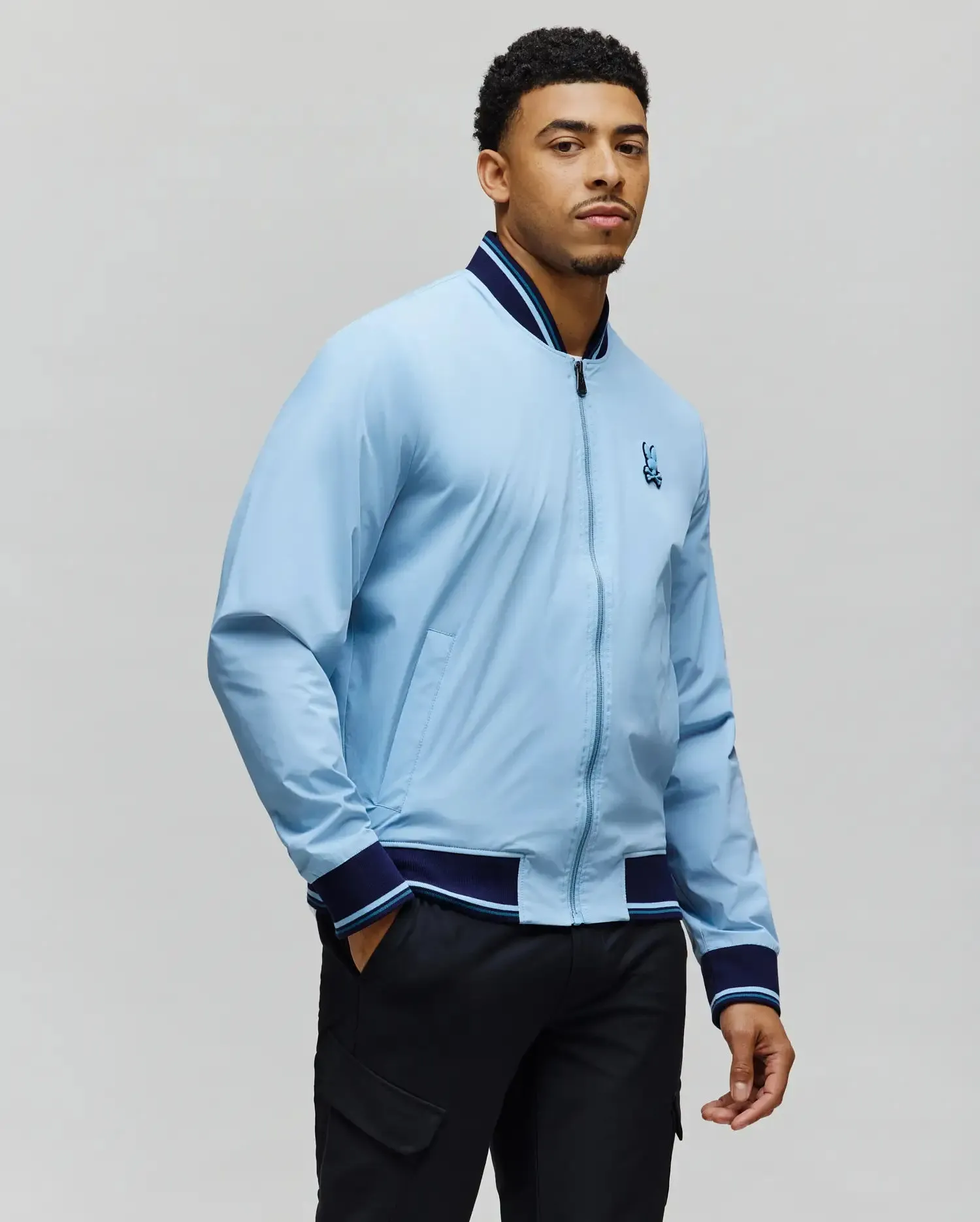 MENS ALDRIN BOMBER - MO1100057 sold by Psycho Bunny product image thumbnail 5