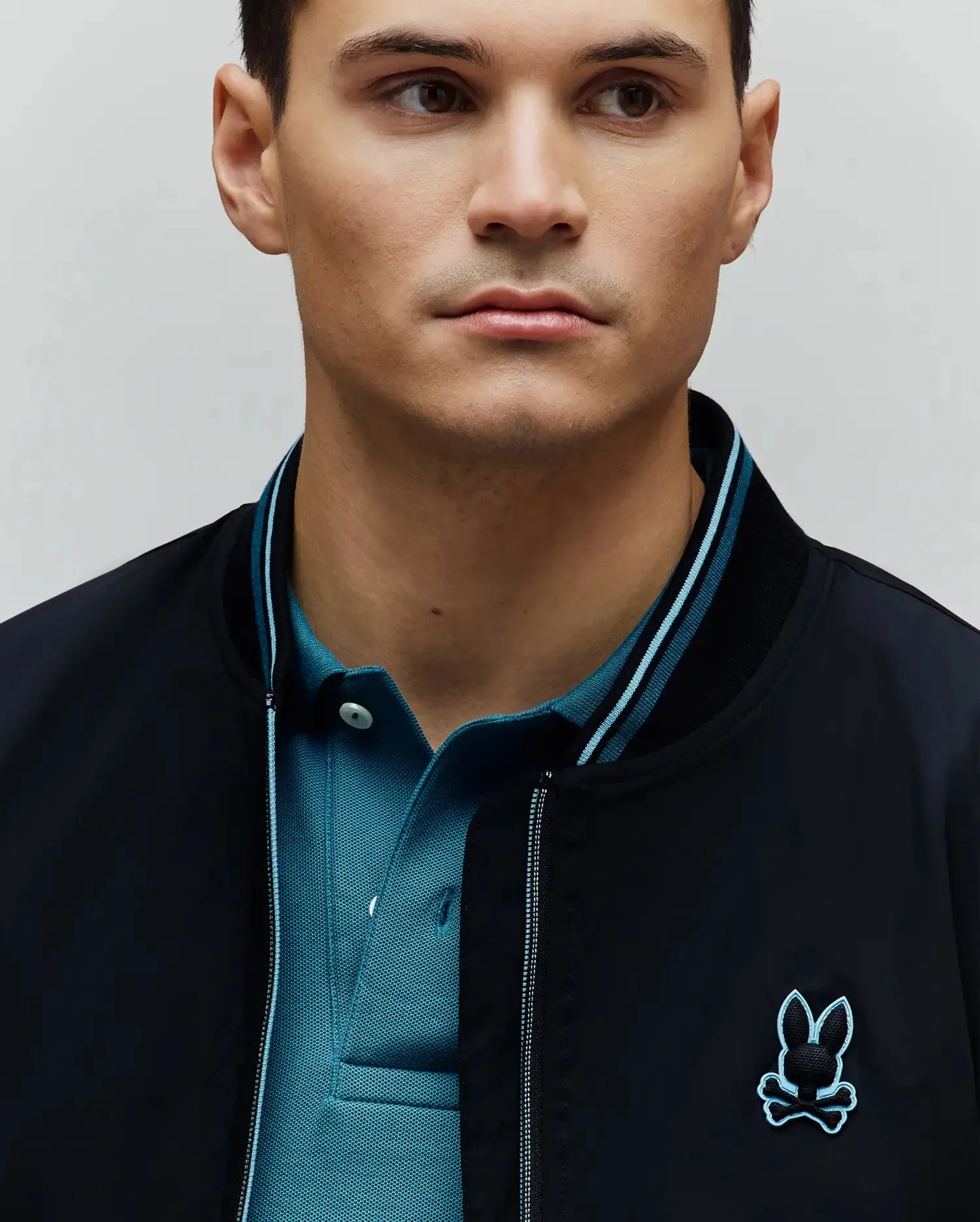 MENS ALDRIN BOMBER - MO1100057 sold by Psycho Bunny product image thumbnail 2