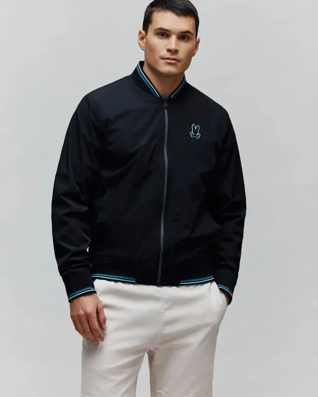 MENS ALDRIN BOMBER - MO1100057 made by Psycho Bunny