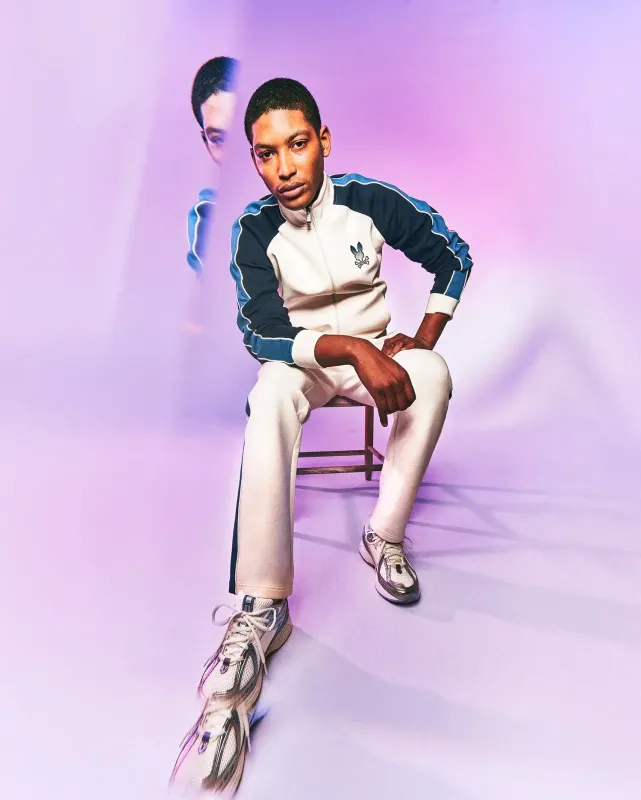 MENS CASPIAN TRACK BOMBER - MT0500129 made by Psycho Bunny