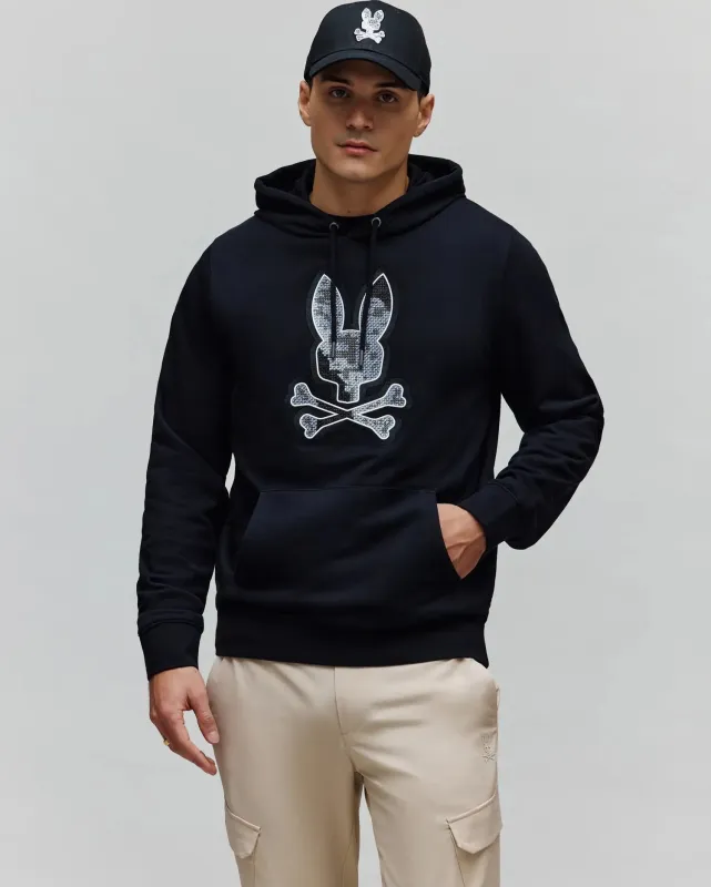 MENS OLIVIER EMBROIDERED HOODIE - MT0500141 sold by Psycho Bunny