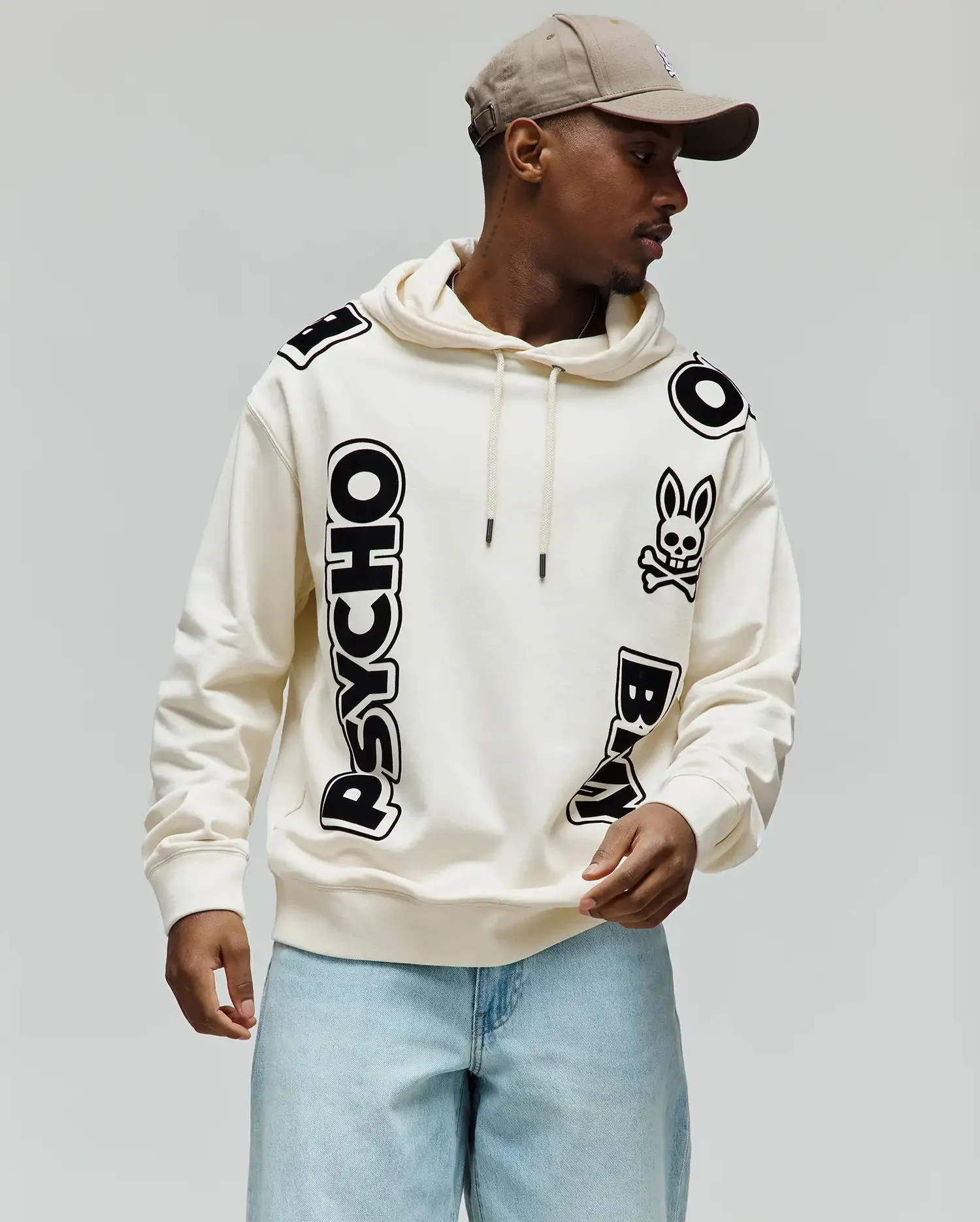 MENS TOBY OVERSIZED HOODIE - MT0500133 sold by Psycho Bunny product image thumbnail 4