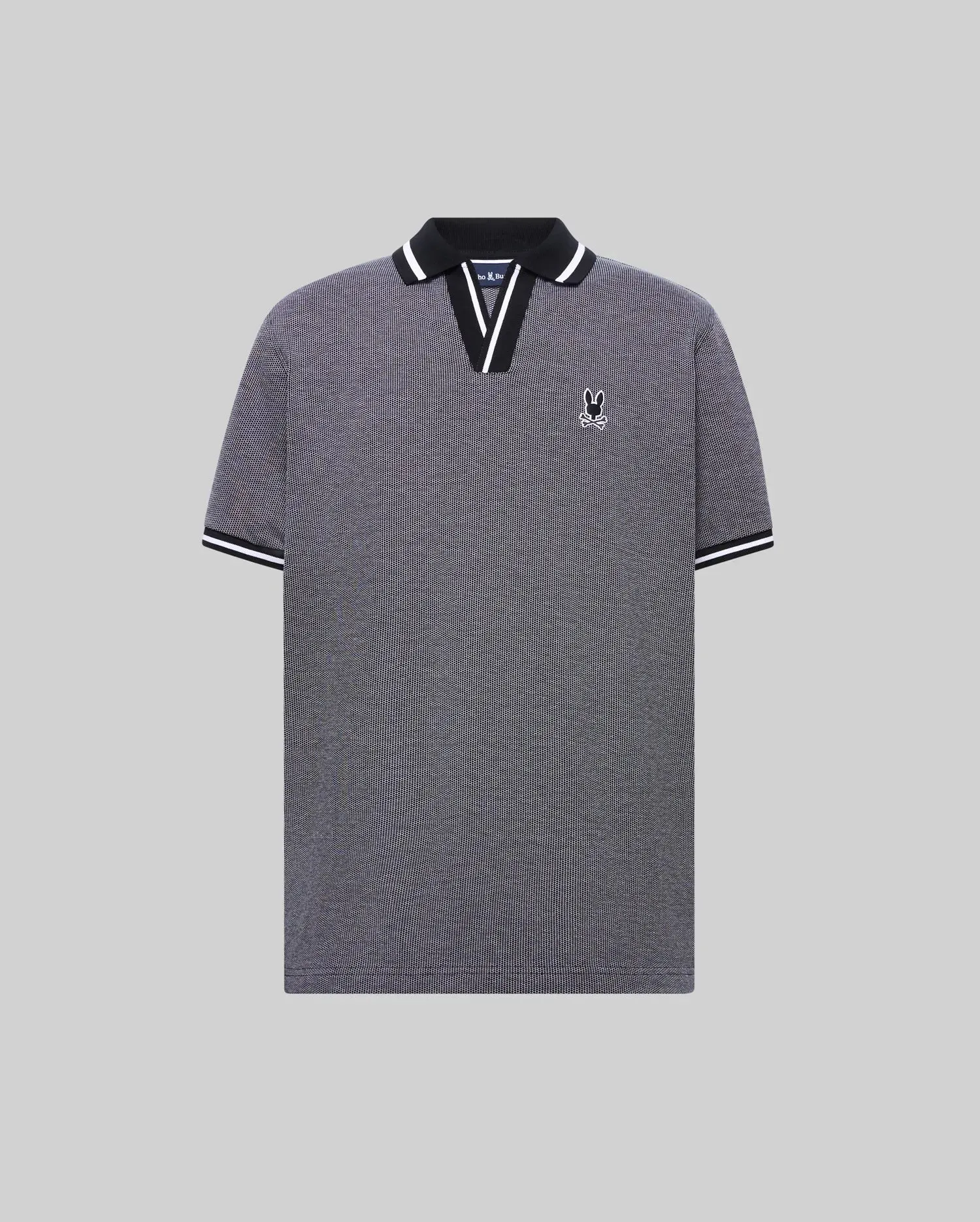 JOSIAH JOHNNY COLLAR JACQUARD POLO - MT0100234 sold by Psycho Bunny product image thumbnail 5