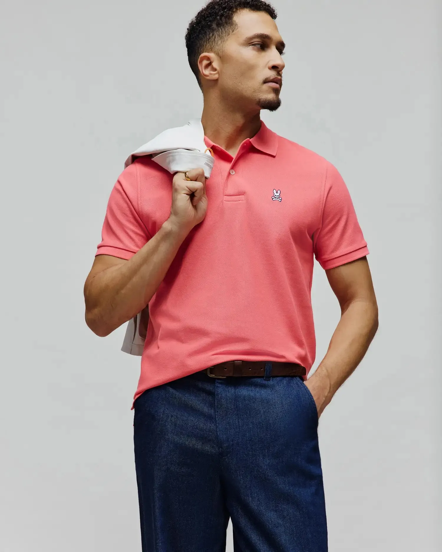 MENS CLASSIC PIQUE POLO - B6K001F200 sold by Psycho Bunny product image thumbnail 4