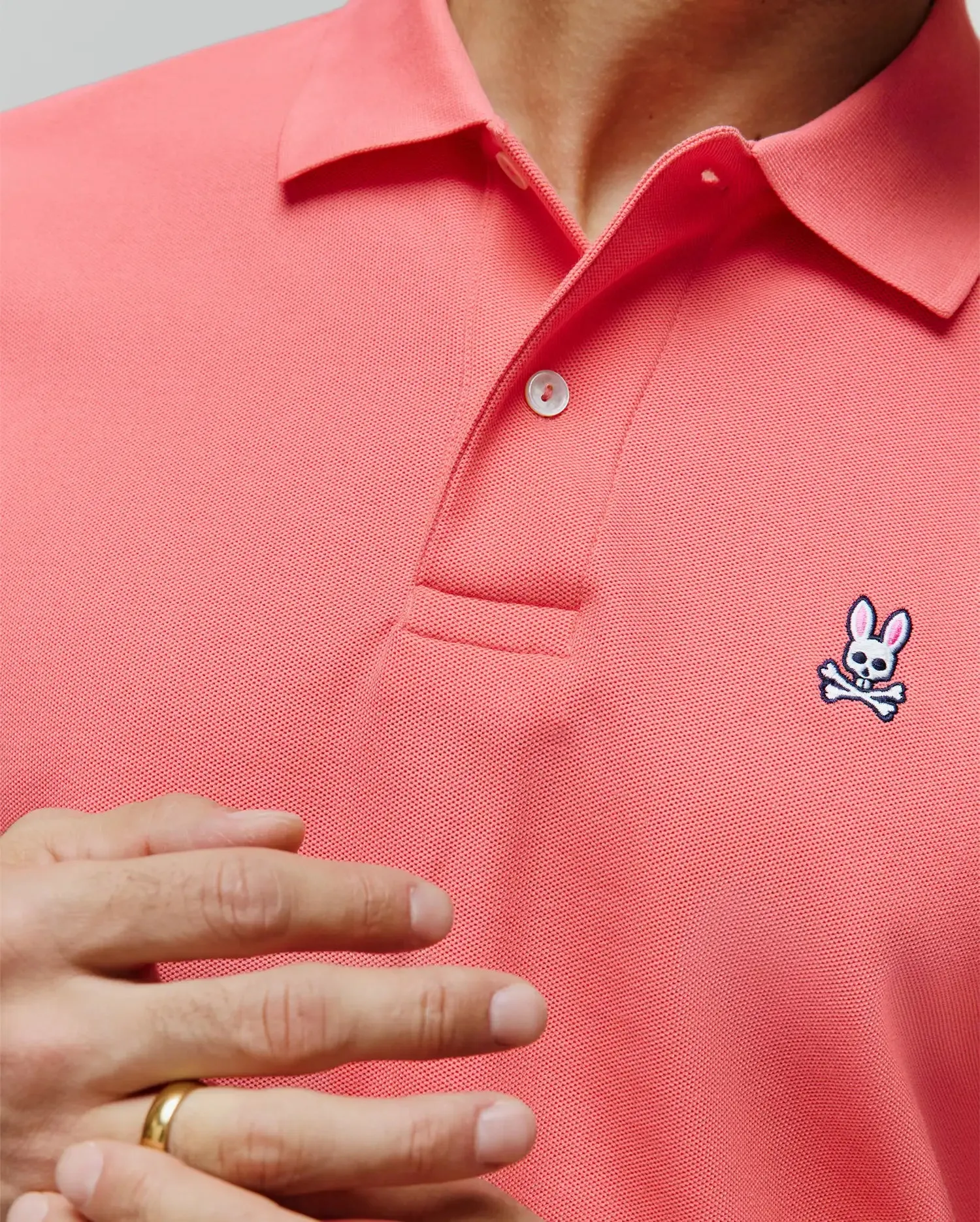 MENS CLASSIC PIQUE POLO - B6K001F200 sold by Psycho Bunny product image thumbnail 3