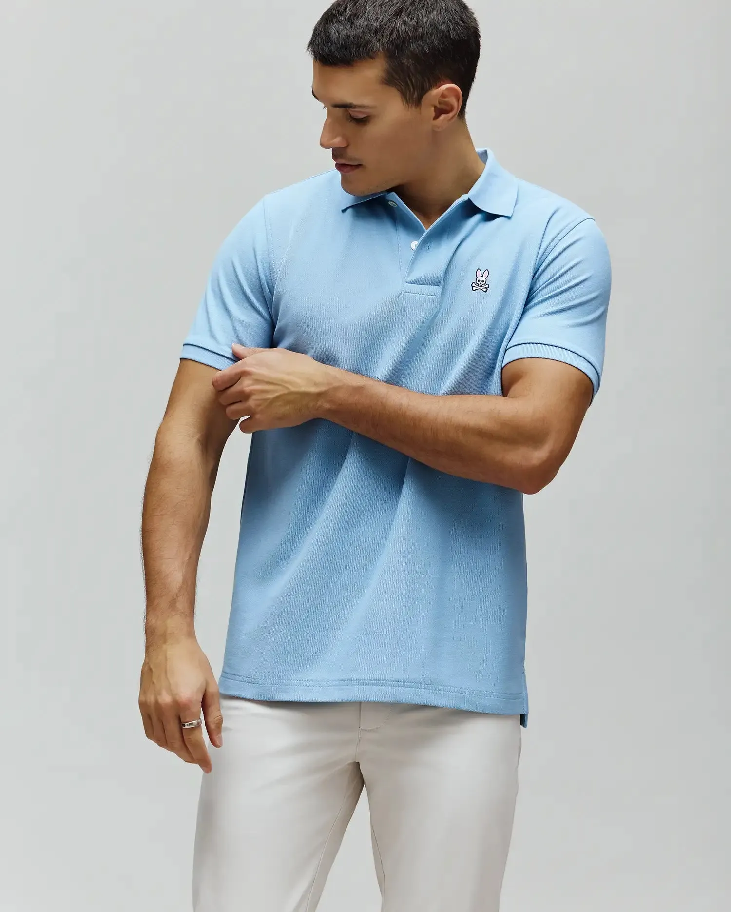 MENS CLASSIC PIQUE POLO - B6K001F200 sold by Psycho Bunny product image thumbnail 3