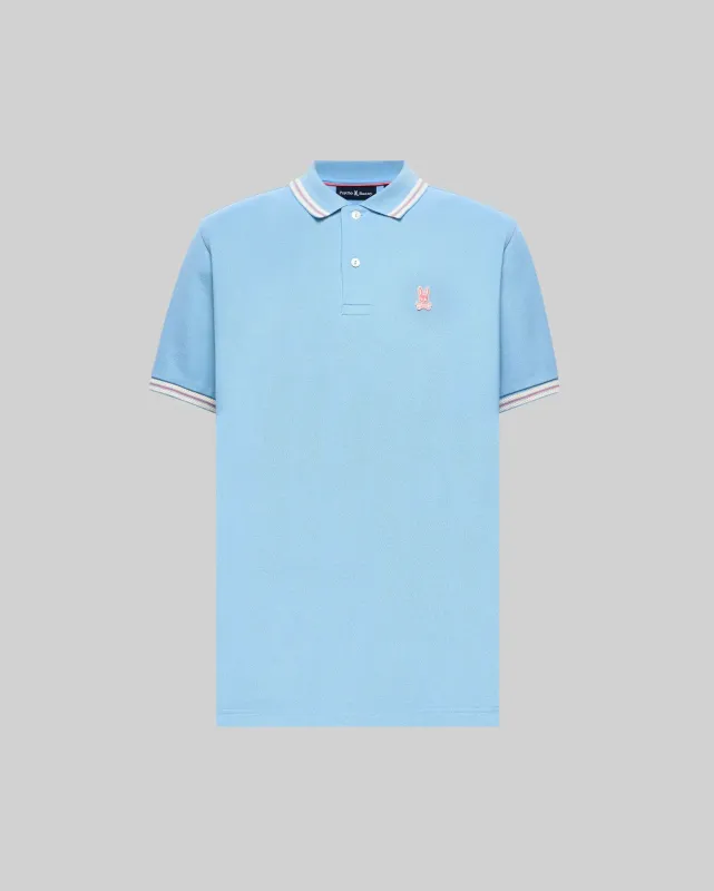 MENS BIG AND TALL CLARK PIQUE POLO - BT0100022 sold by Psycho Bunny