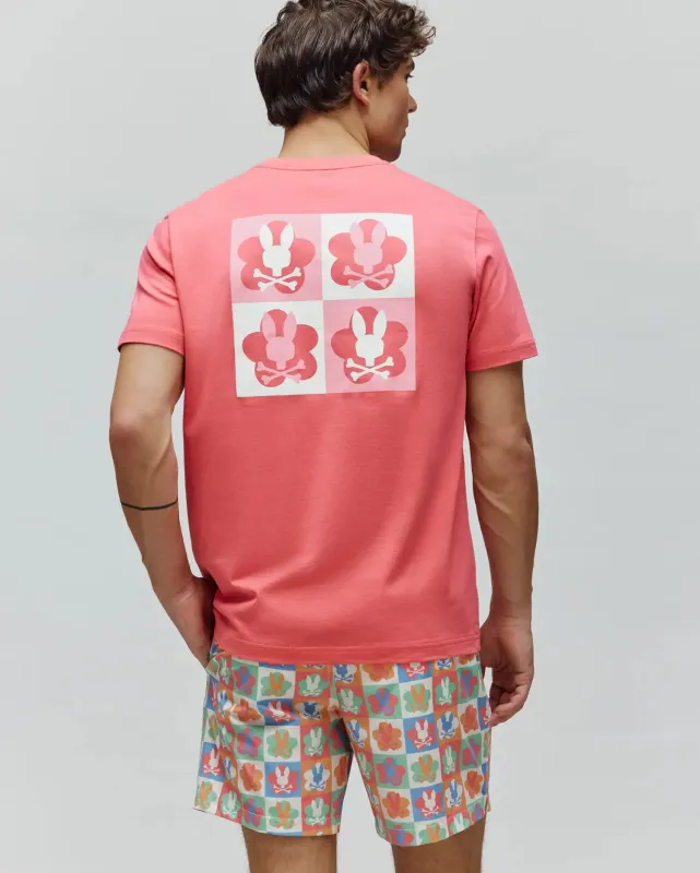 MENS AIDEN BACK GRAPHIC TEE - MT0200224 made by Psycho Bunny