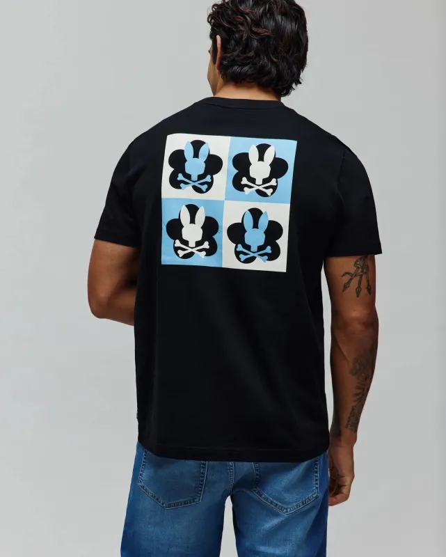 MENS AIDEN BACK GRAPHIC TEE - MT0200224 made by Psycho Bunny