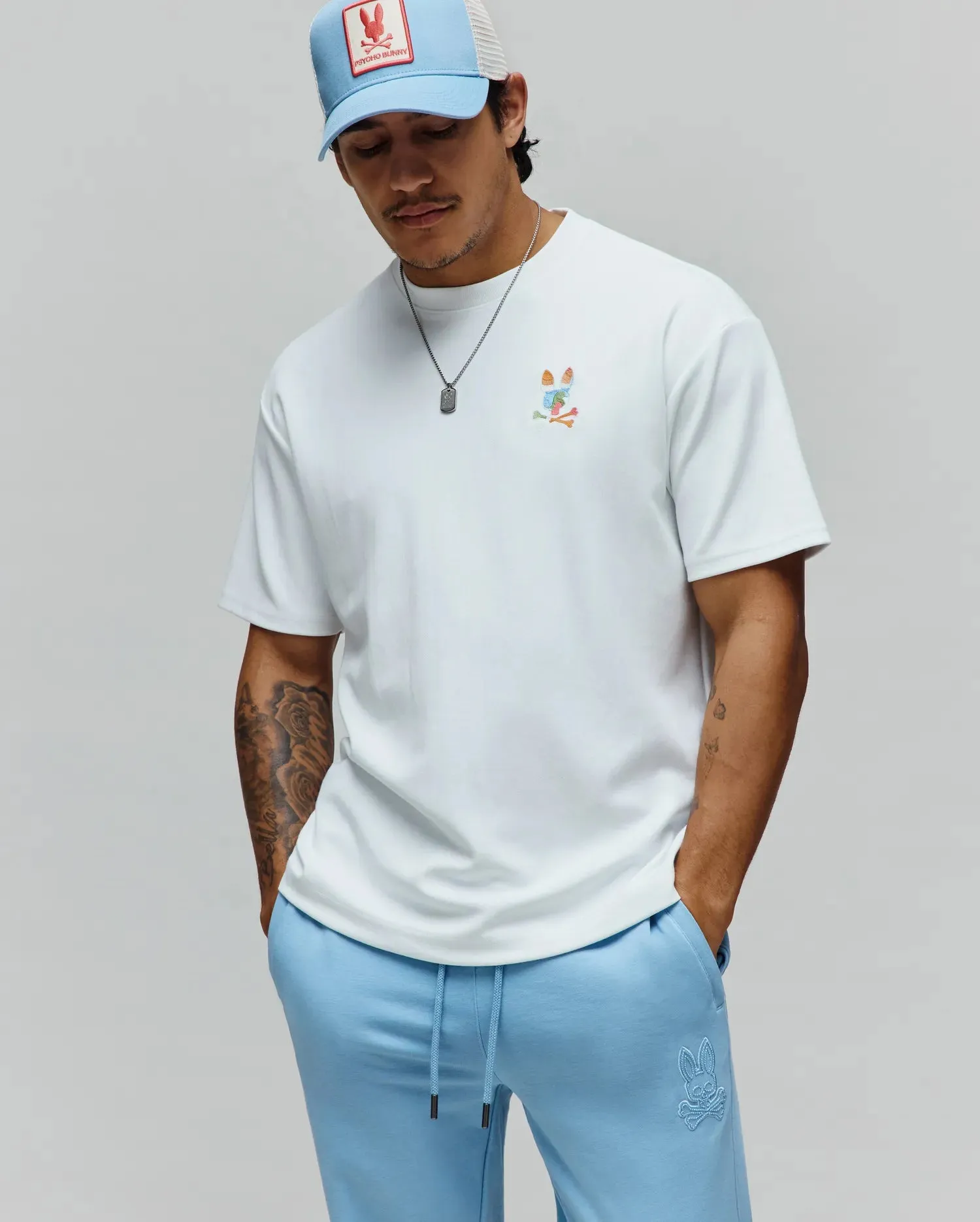 MENS ARA OVERSIZED TEE - MT0200223 sold by Psycho Bunny product image thumbnail 3