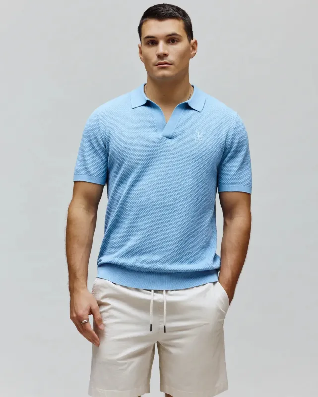 MENS DEVON KNIT POLO - MT0100169 sold by Psycho Bunny