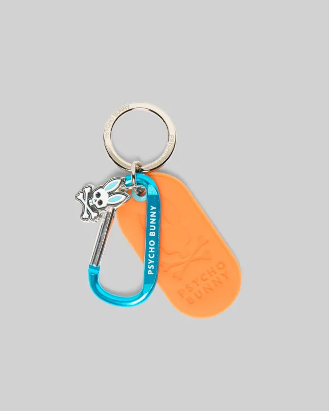MENS CARABINER KEYCHAIN - MO1700029 sold by Psycho Bunny
