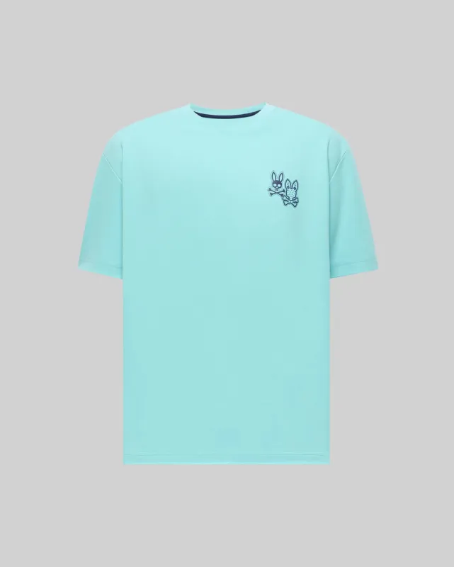 MENS BIG AND TALL LUKE BACK GRAPHIC TEE - BT0200047 made by Psycho Bunny