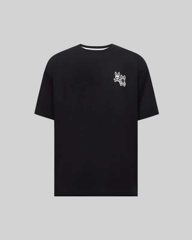 MENS BIG AND TALL LUKE BACK GRAPHIC TEE - BT0200047 made by Psycho Bunny