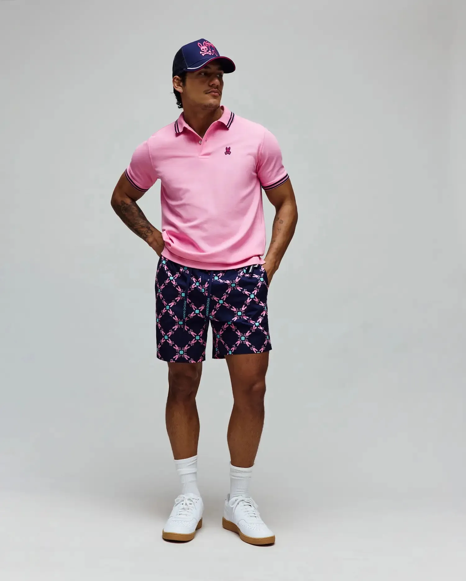 MENS CLARK PIQUE POLO - MT0100127 sold by Psycho Bunny product image thumbnail 3