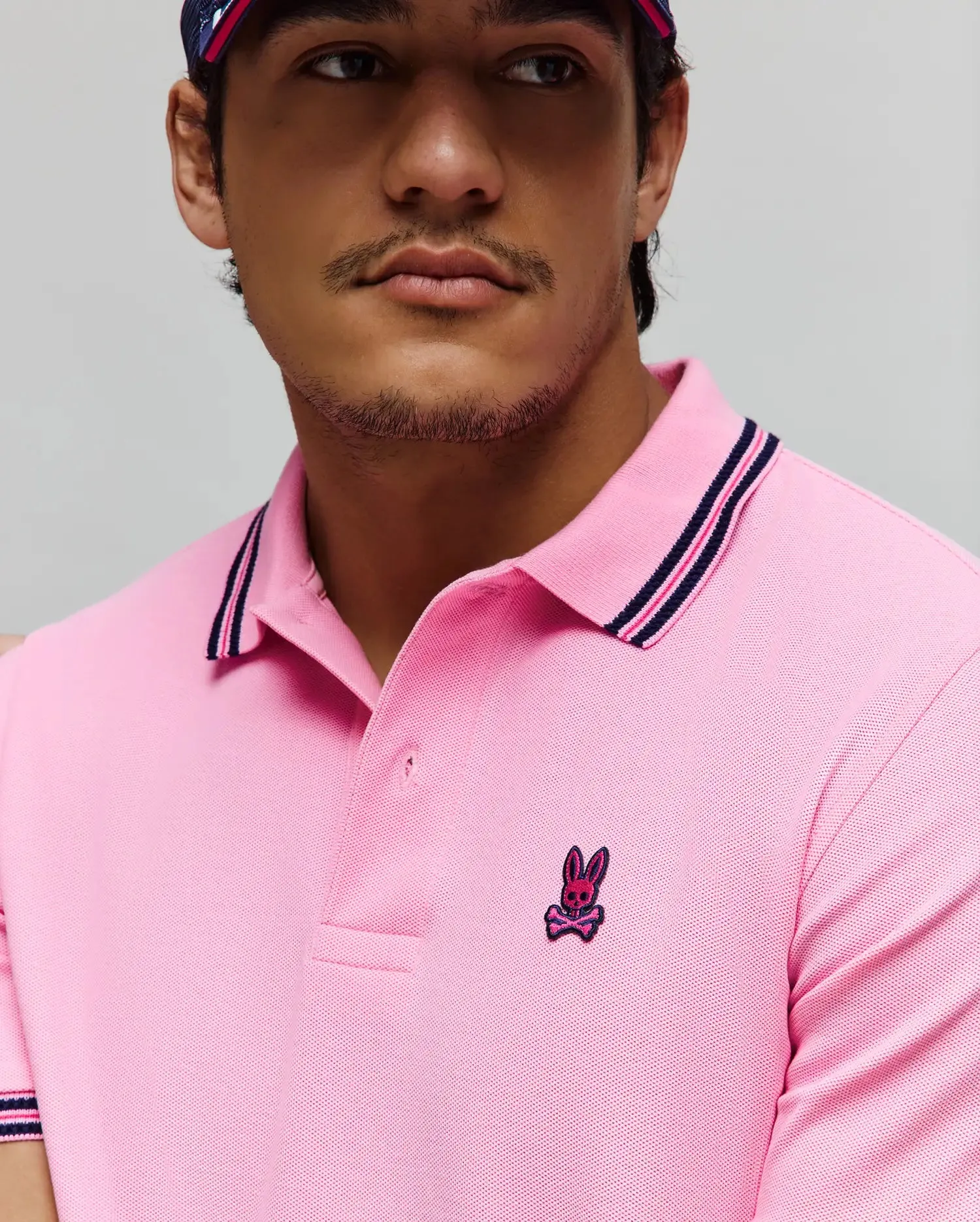 MENS CLARK PIQUE POLO - MT0100127 sold by Psycho Bunny product image thumbnail 2