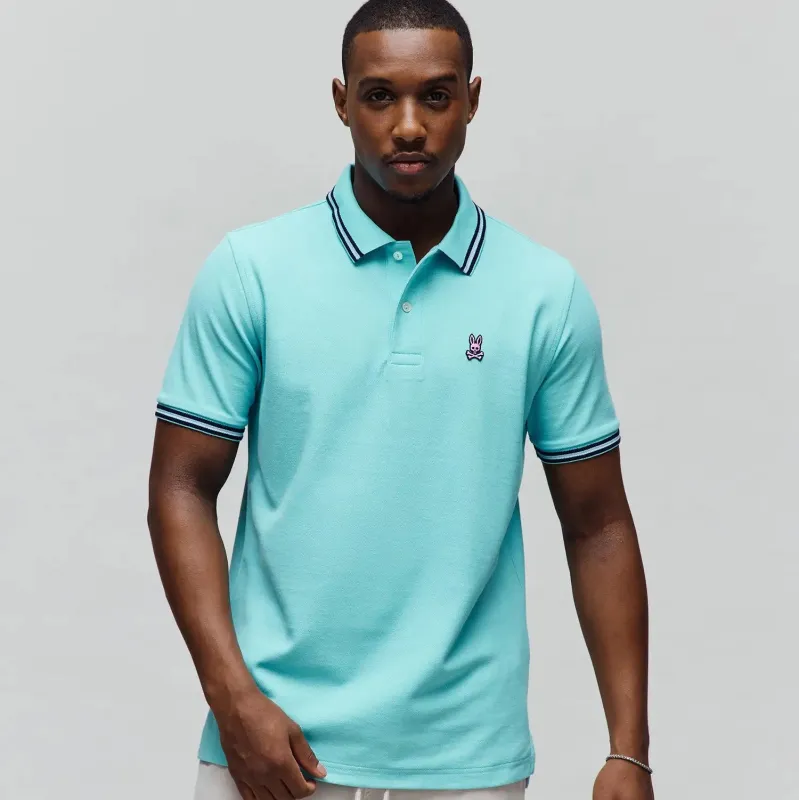 MENS CLARK PIQUE POLO - MT0100127 made by Psycho Bunny