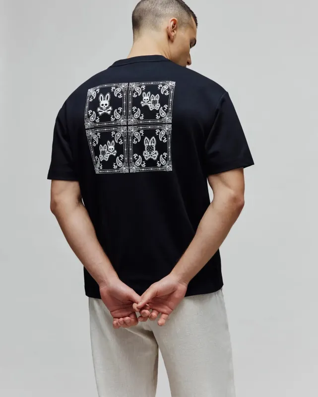 MENS LUKE BACK GRAPHIC TEE - MT0200233 made by Psycho Bunny