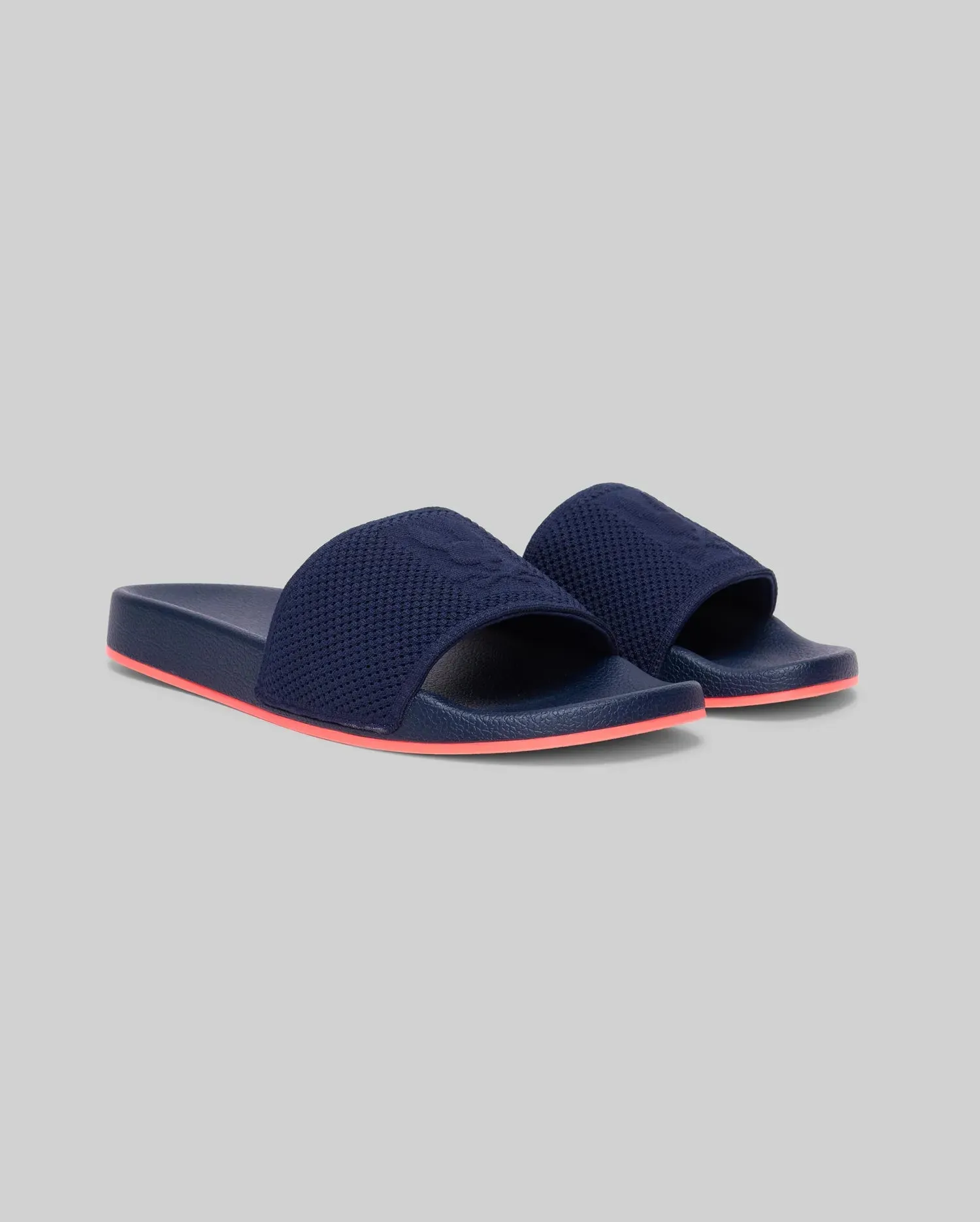 MENS CONTRAST SOLE KNIT SLIDES - MO2400092 sold by Psycho Bunny