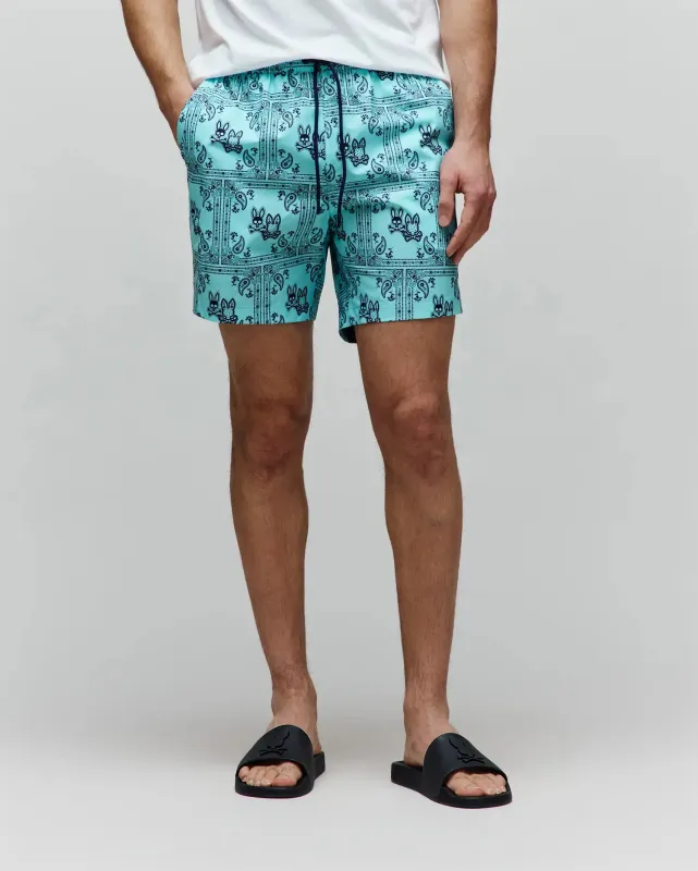 MENS LUKE  SWIM TRUNK 6" - MB1000053 made by Psycho Bunny