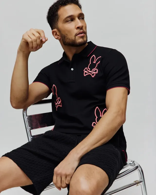 MENS CORIN PIQUE POLO - MT0100258 made by Psycho Bunny