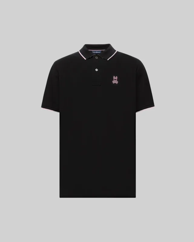 MENS EDGAR PIQUE POLO - MT0100126 made by Psycho Bunny