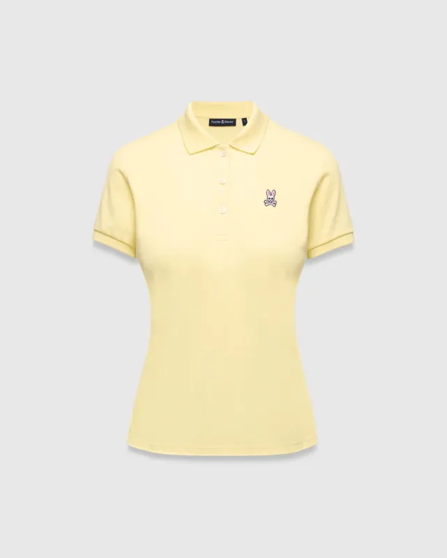 WOMEN'S CLASSIC PIQUE POLO - WT0100003 made by Psycho Bunny