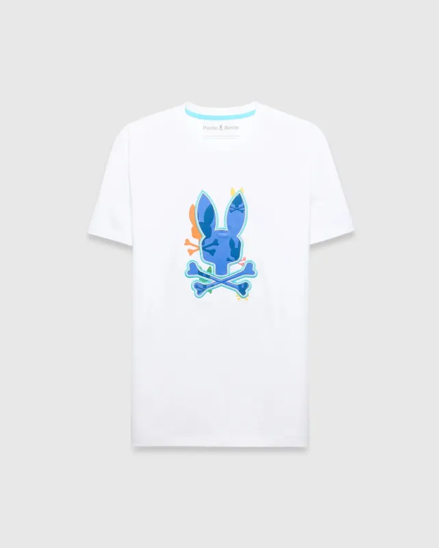 MENS TANNER BUNNY GRAPHIC TEE - MT0200279 made by Psycho Bunny