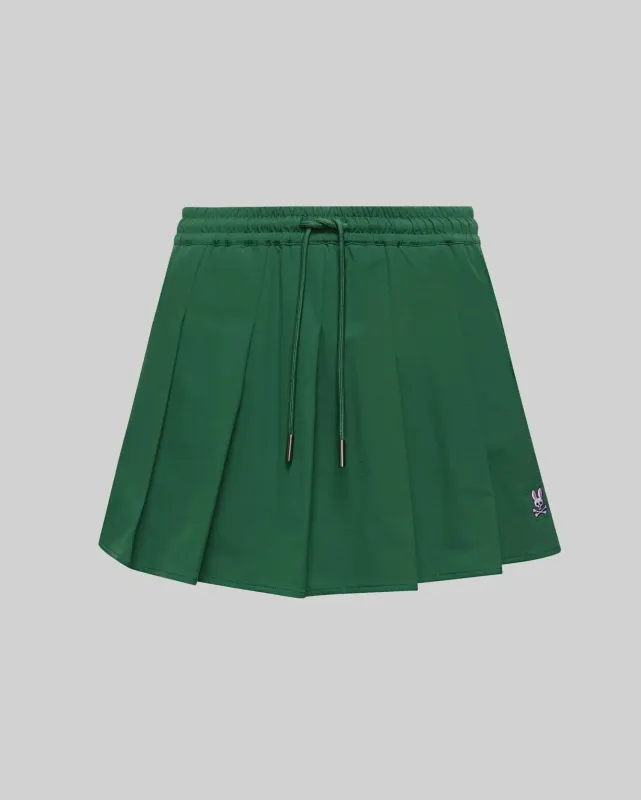 WOMEN'S CECILIA PLEATED SKORT - WO1900002 made by Psycho Bunny