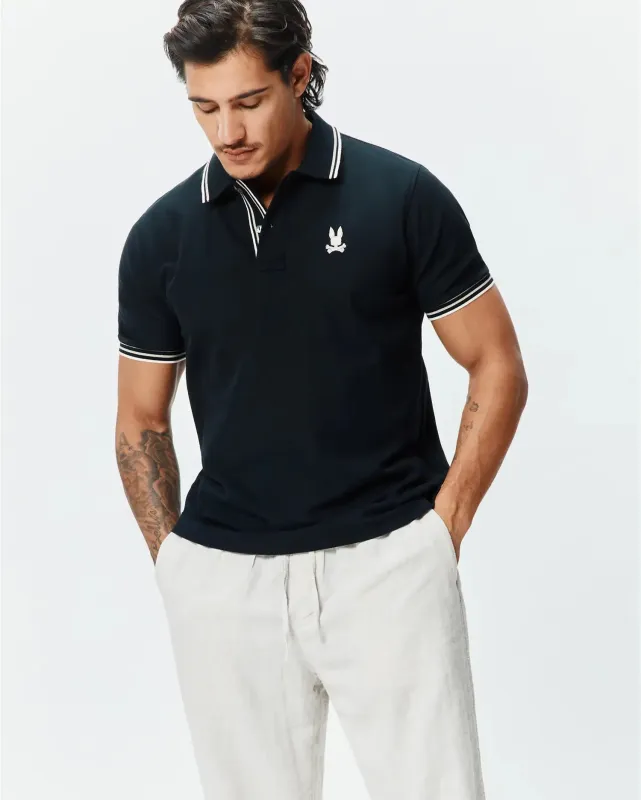 MENS BRAD PIQUE POLO - MT0100193 made by Psycho Bunny
