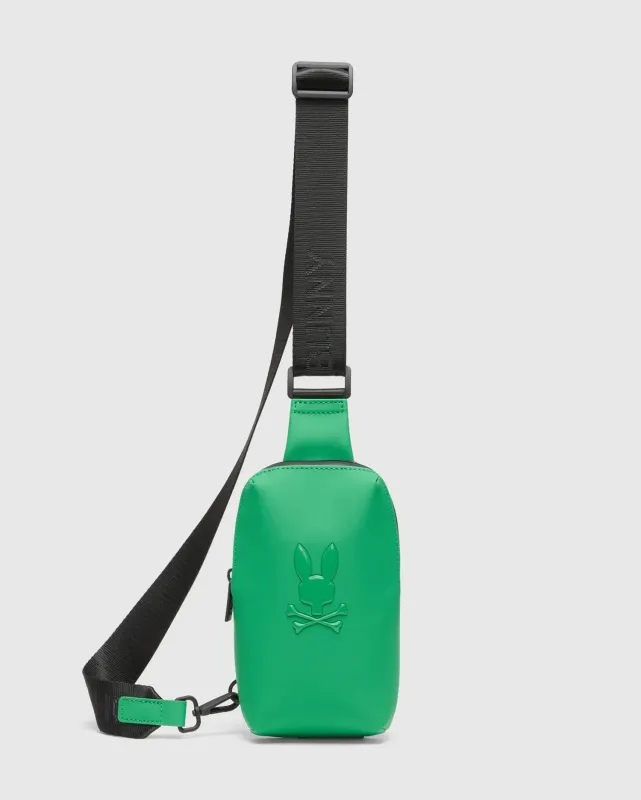 MENS RUBBERIZED CROSSBODY - B6A635F200 made by Psycho Bunny