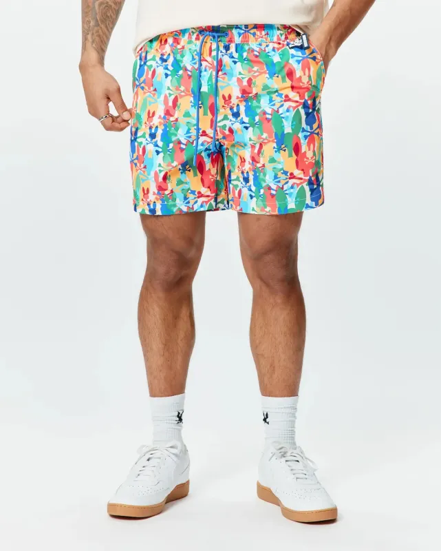MENS TANNER SWIM TRUNK 6" - MB1000072 made by Psycho Bunny