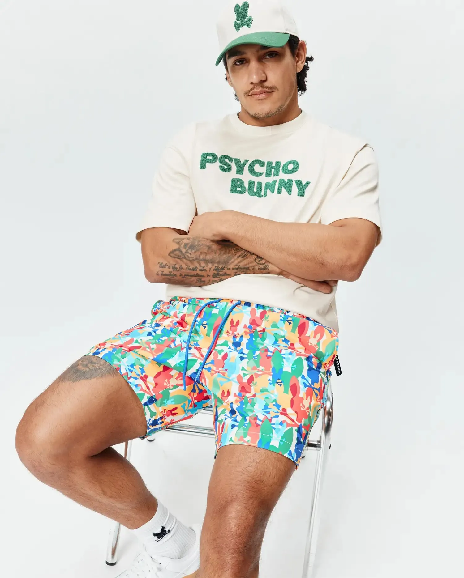 MENS TANNER SWIM TRUNK 6" - MB1000072 sold by Psycho Bunny product image thumbnail 2