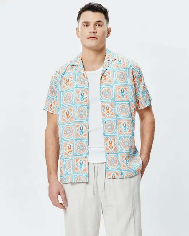 MENS FRANK TENCEL SHIRT - MT0300141 made by Psycho Bunny