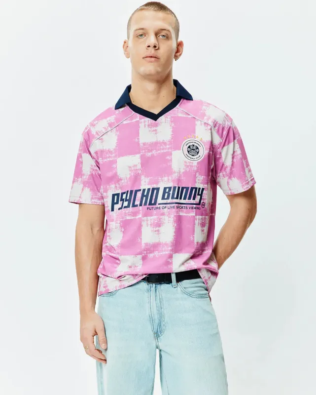 MENS MICAH OVERSIZED SOCCER JERSEY - MT0200432 made by Psycho Bunny