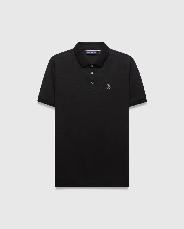 MENS TIERNAN PIQUE POLO - MT0100318 made by Psycho Bunny