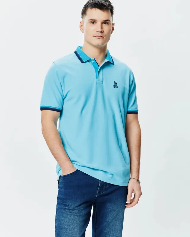 MENS HOLDEN PIQUE POLO - MT0100184 made by Psycho Bunny