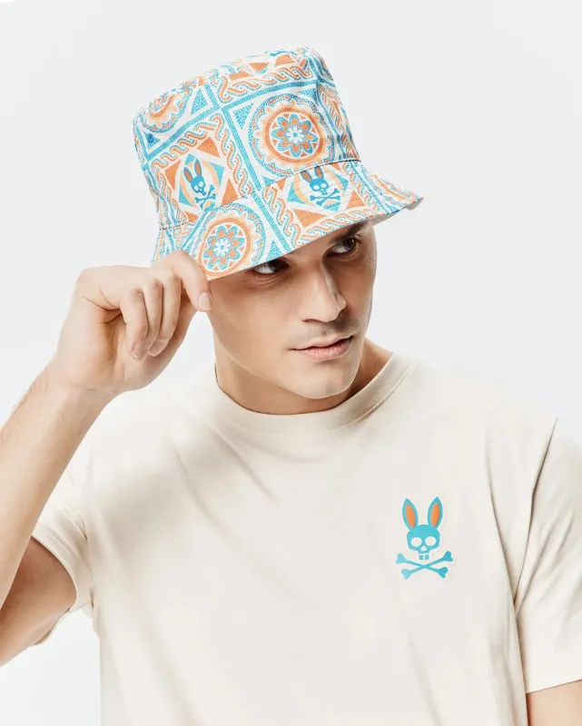 MENS FRANK REVERSIBLE BUCKET HAT - MO1500117 made by Psycho Bunny