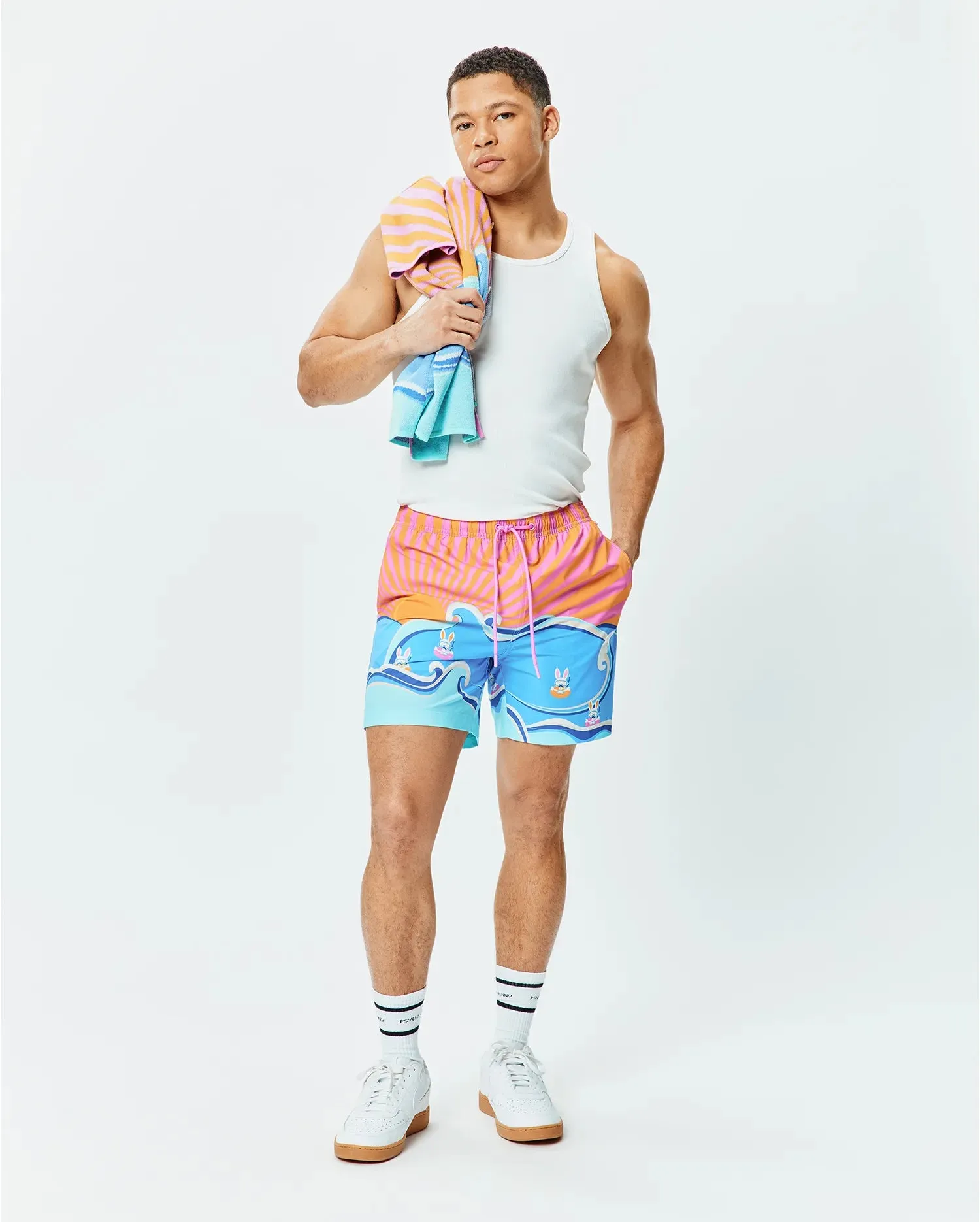 MENS RAY SWIM TRUNK 6" - MB1000083 sold by Psycho Bunny product image thumbnail 5