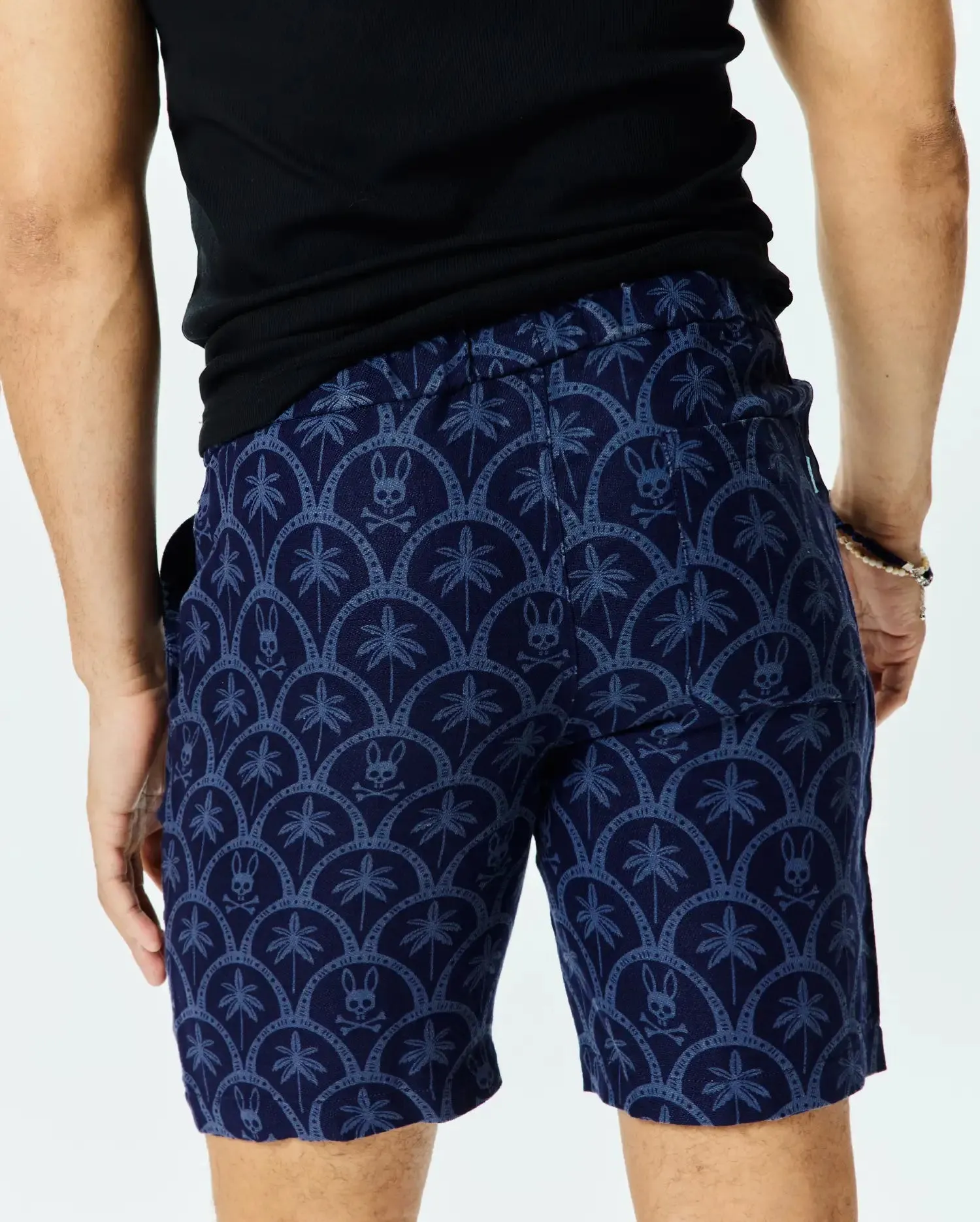 MENS BRAD LINEN SHORT 8 1/2" - MB0700017 sold by Psycho Bunny product image thumbnail 3