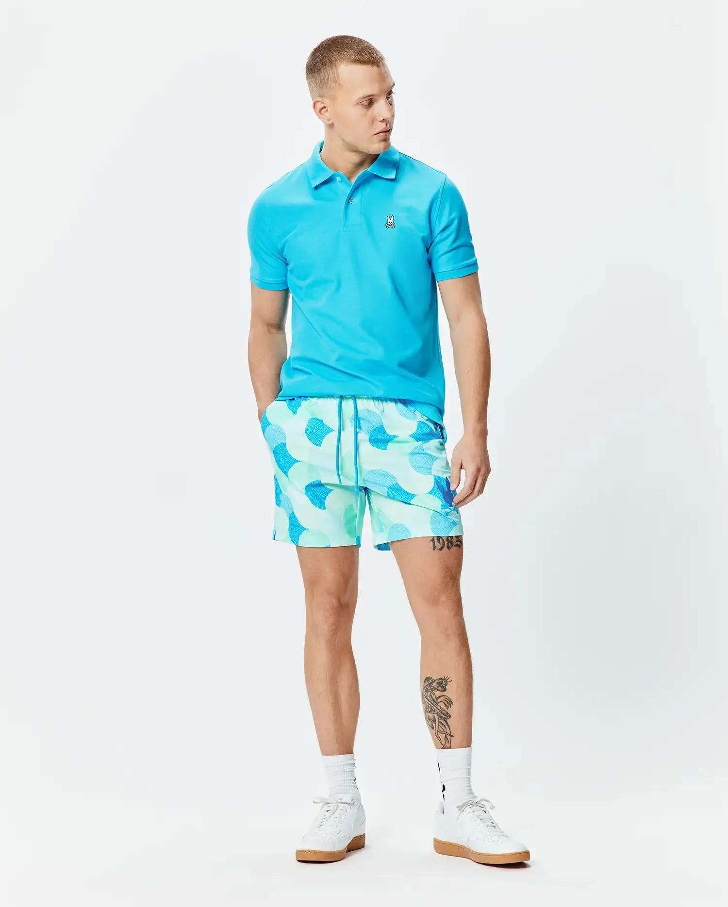 MENS ETHAN SWIM TRUNK 6" - MB1000080 sold by Psycho Bunny product image thumbnail 4